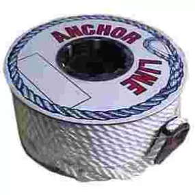 5/8" x 250' Twisted White Anchor Line*FA*