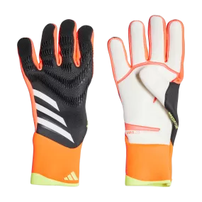 Adidas Predator Pro Goalkeeper Gloves - Black Solar Red Yellow