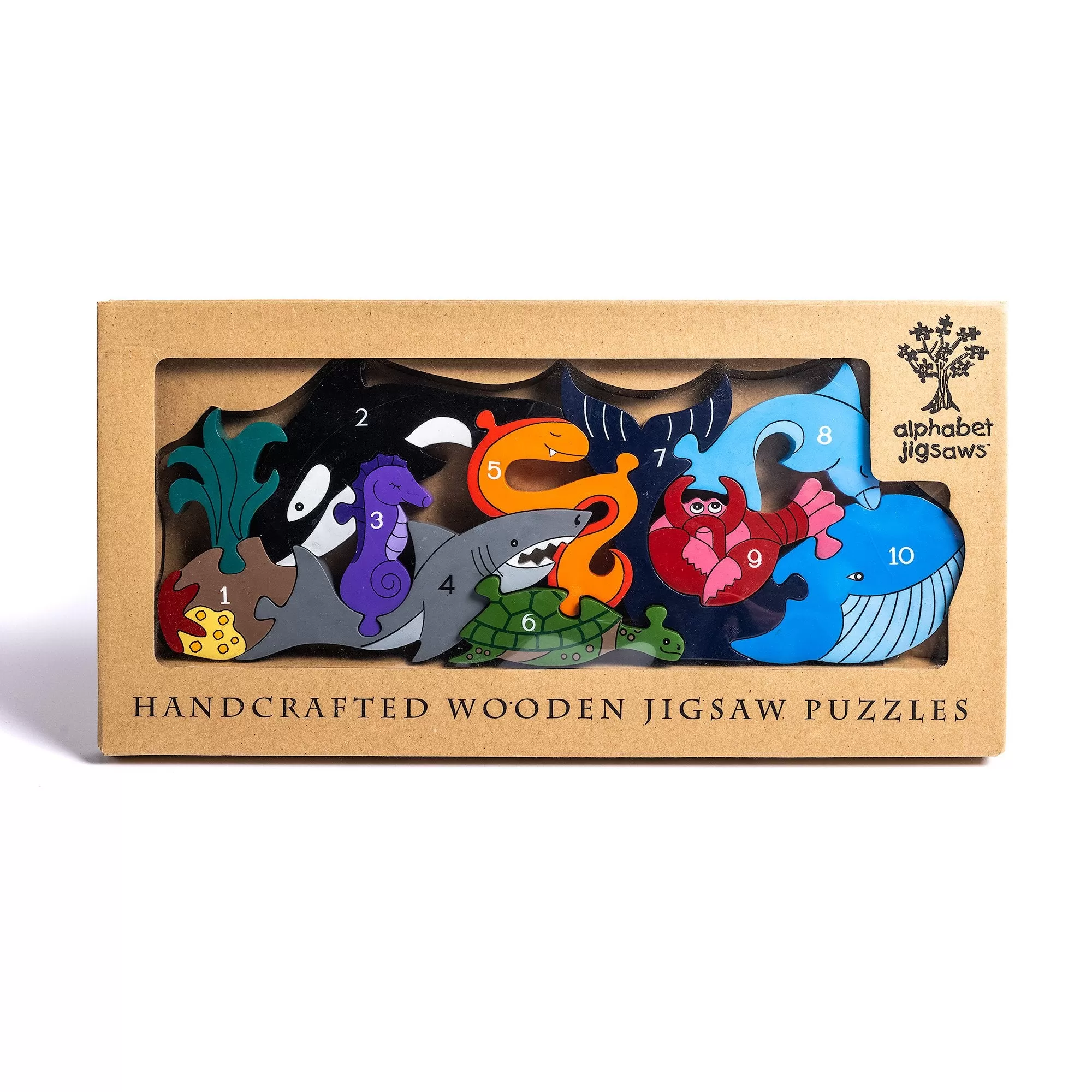 Alphabet Jigsaws Number Ocean Jigsaw