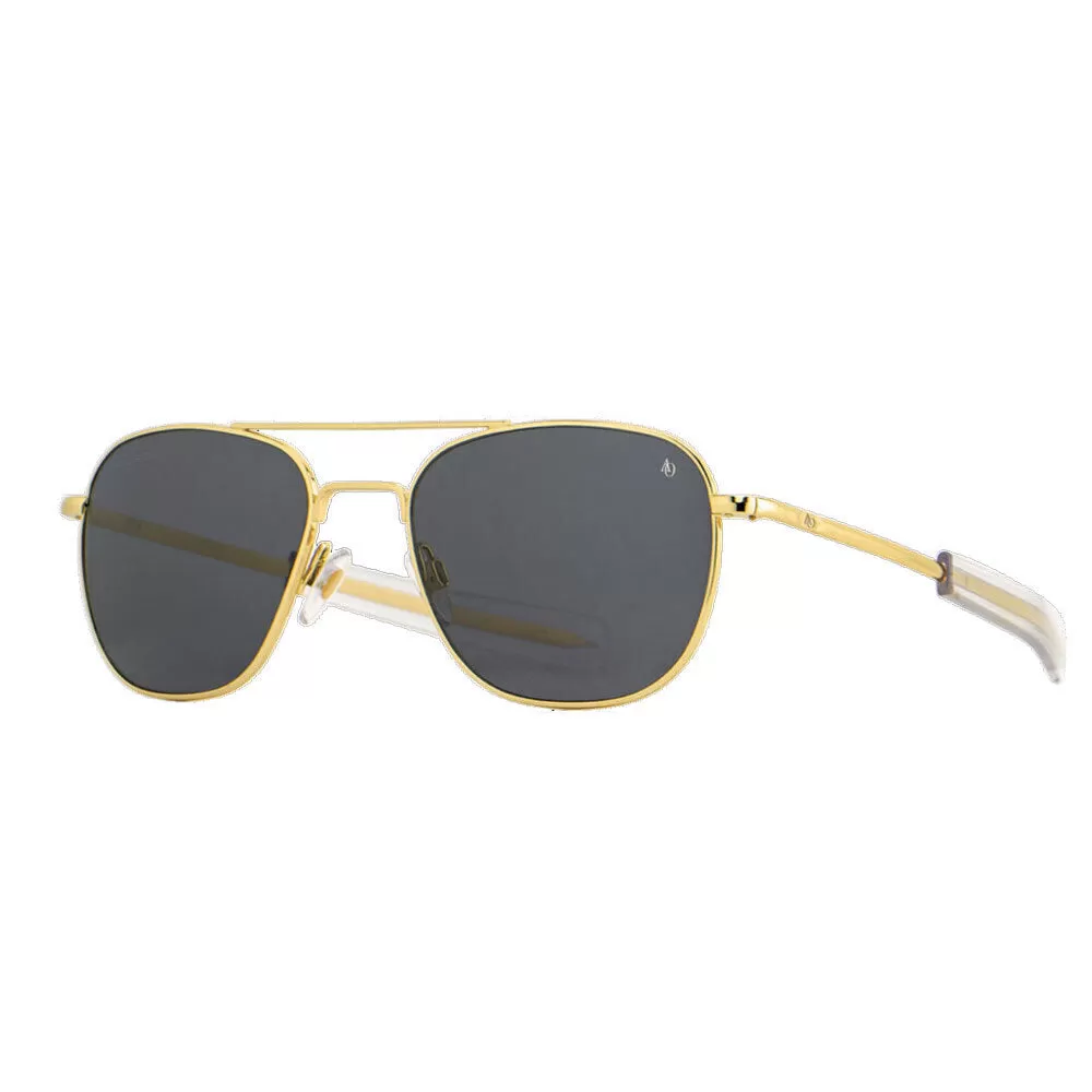 American Optical Big Original Pilot Sunglasses Standard | Gold/Nylon