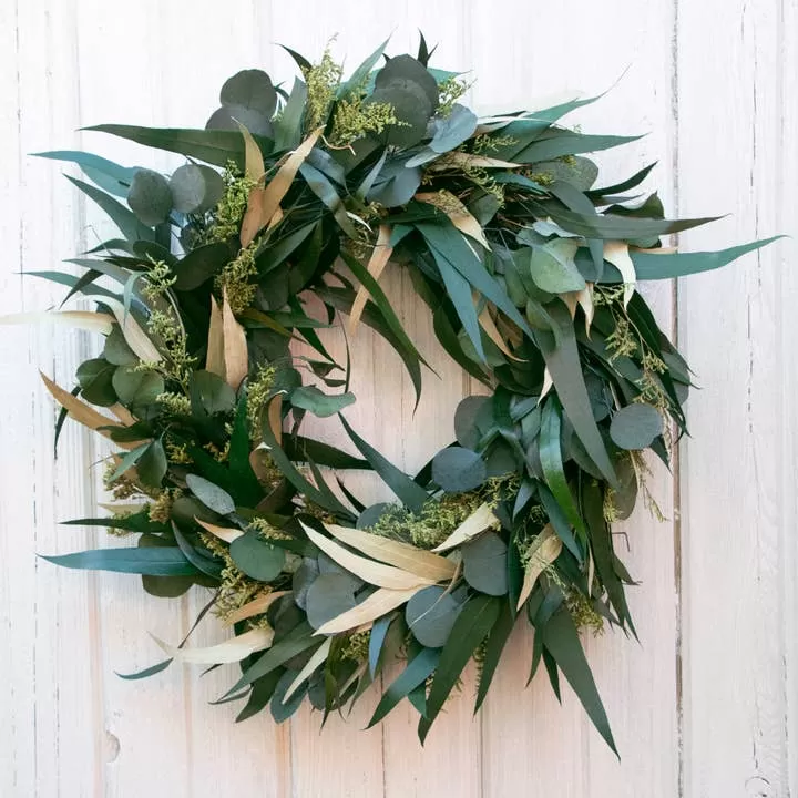 Assorted Greenery Wreath ~ 3 Styles