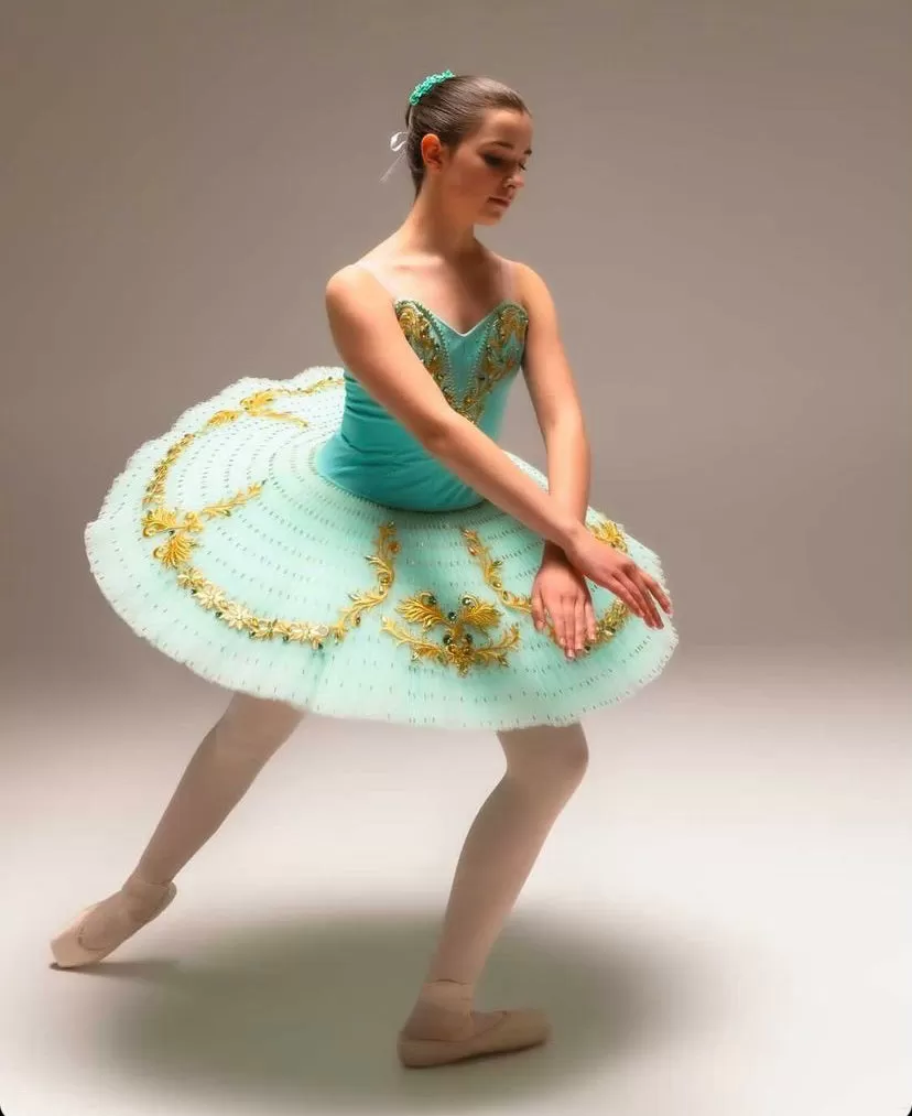 Benefis Tiffany blue pancake tutu - hire only