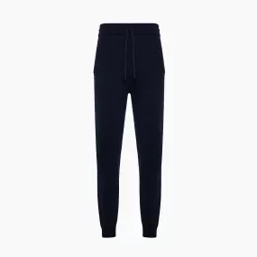 Berel knitted wool and cashmere jogger