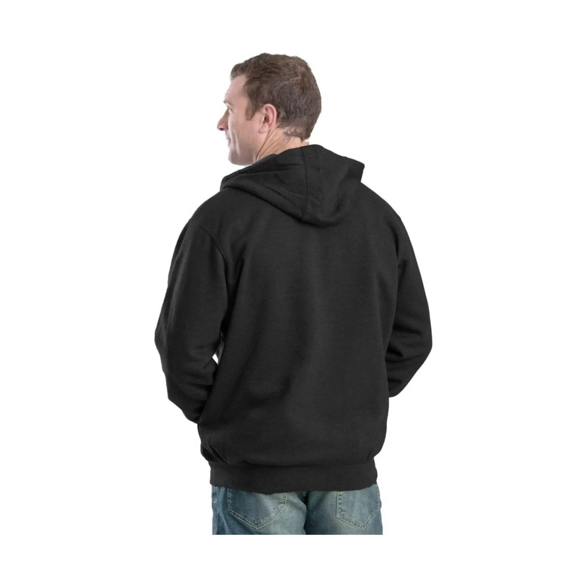 Berne Men's Iceberg Hooded Sweatshirt - Black