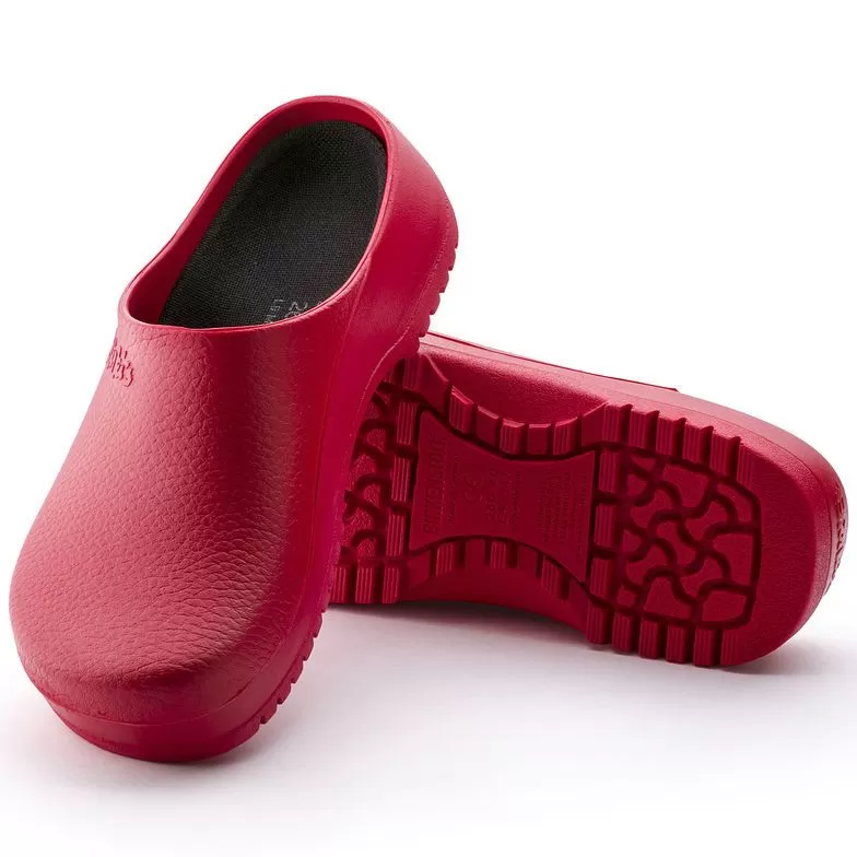 Birkenstock Super Birki PU Red Clogs