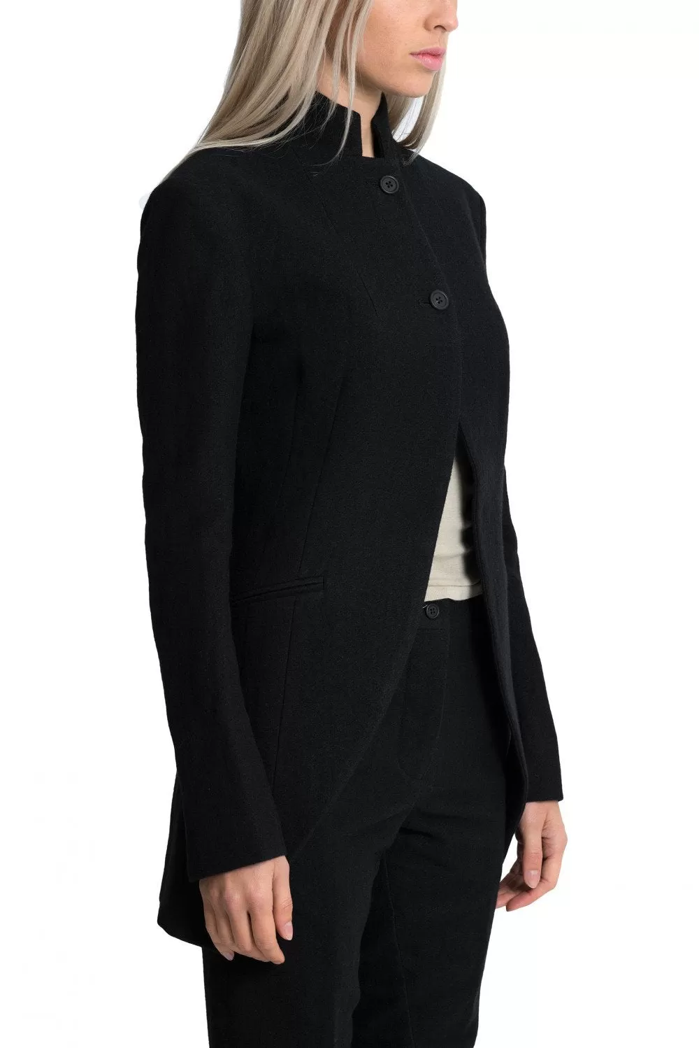 Black Tailed Habit Jacket