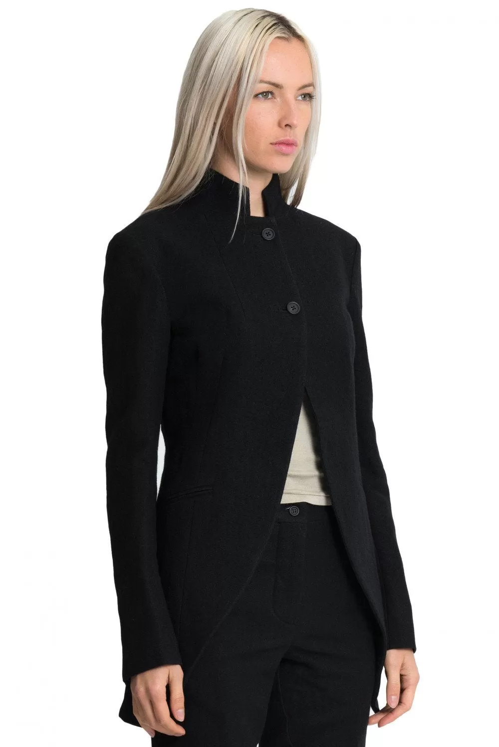 Black Tailed Habit Jacket