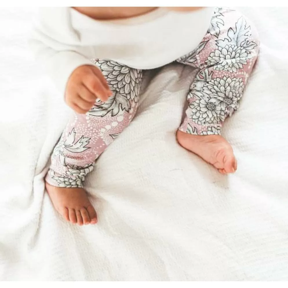 Blush Floral Baby & Toddler Leggings