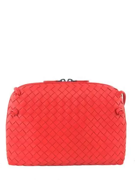 Bottega Veneta Intrecciato Pillow Crossbody Messenger Bag