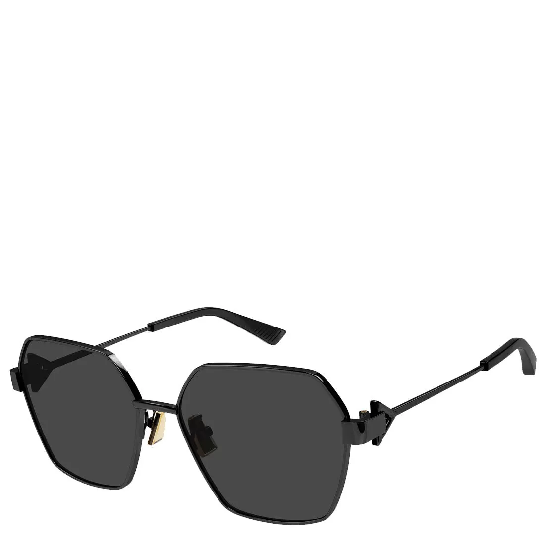 BV 1224S Turn Sunglasses, Black