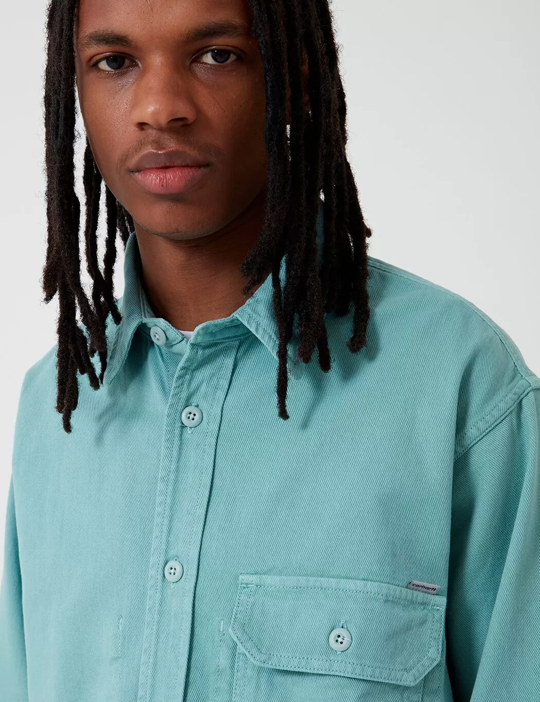 Carhartt-WIP Reno Shirt (Denim) - Zola Green