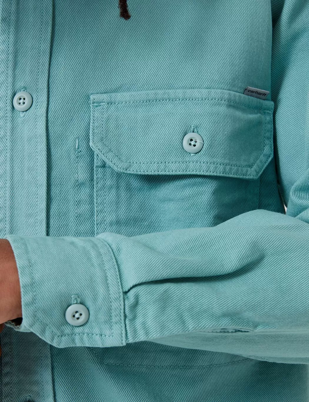 Carhartt-WIP Reno Shirt (Denim) - Zola Green