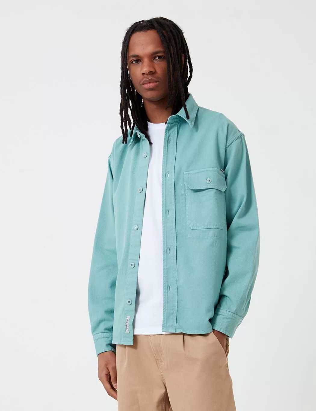 Carhartt-WIP Reno Shirt (Denim) - Zola Green