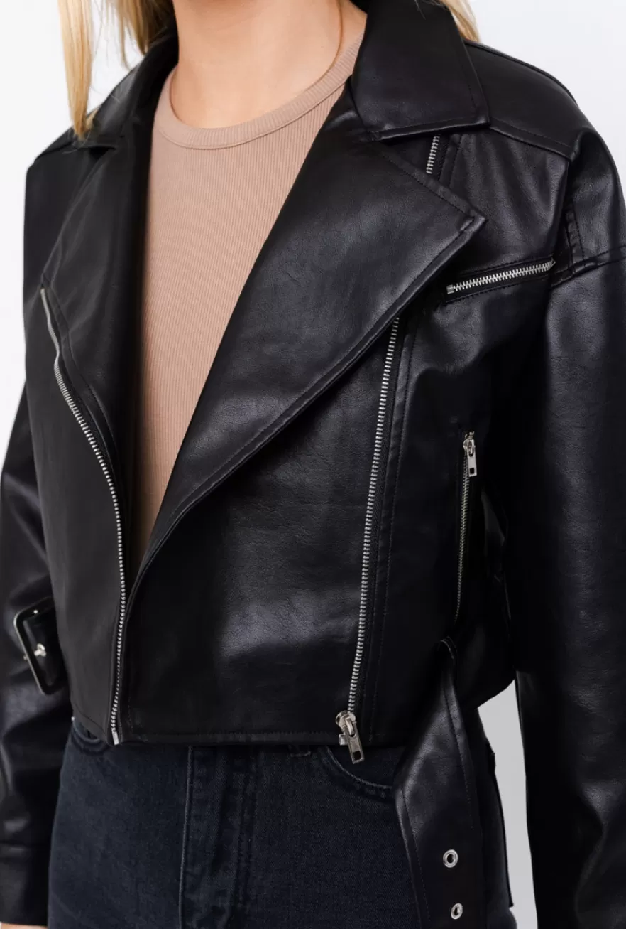 Courtney Moto Leather Jacket