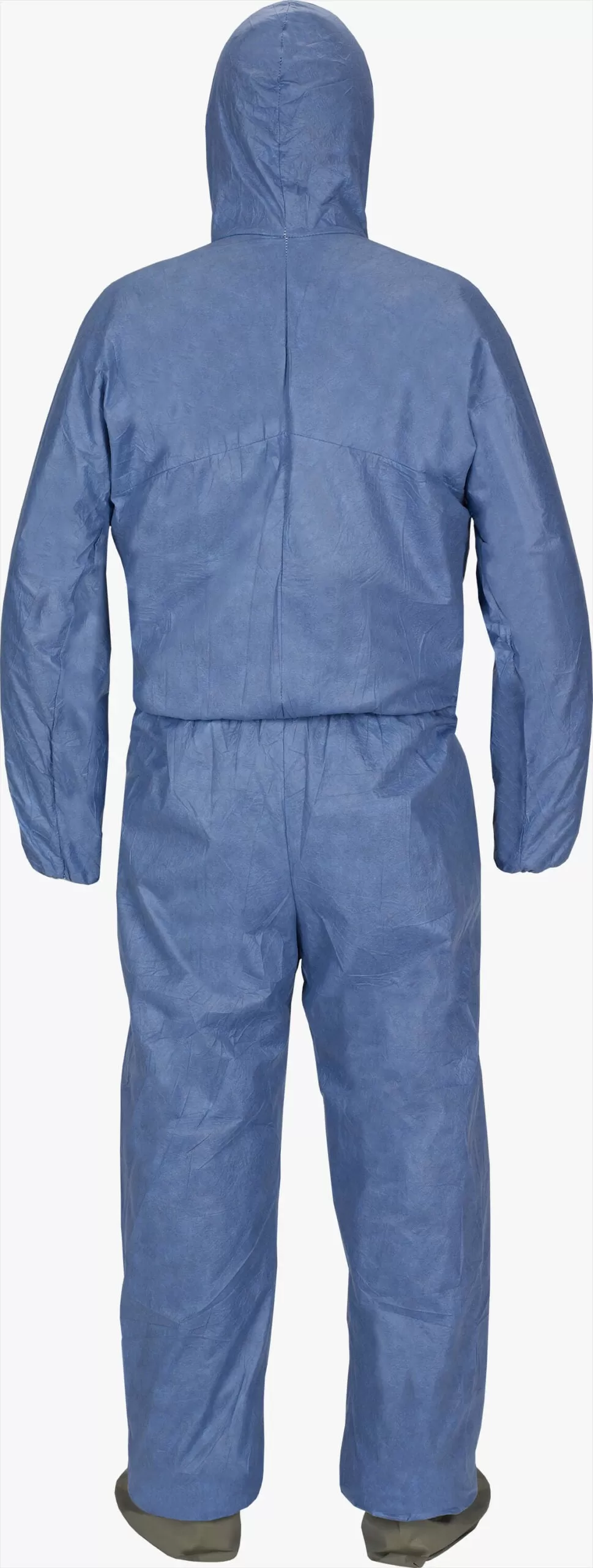 Coveralls - Lakeland MicroMax VP Coverall – Hood, Attached Boots with Elastic Wrist, MVP414