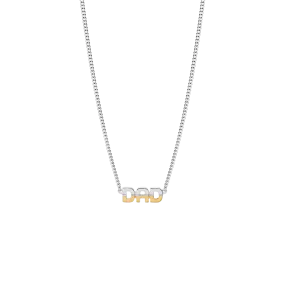 DAD Two-Tone 43 Necklace