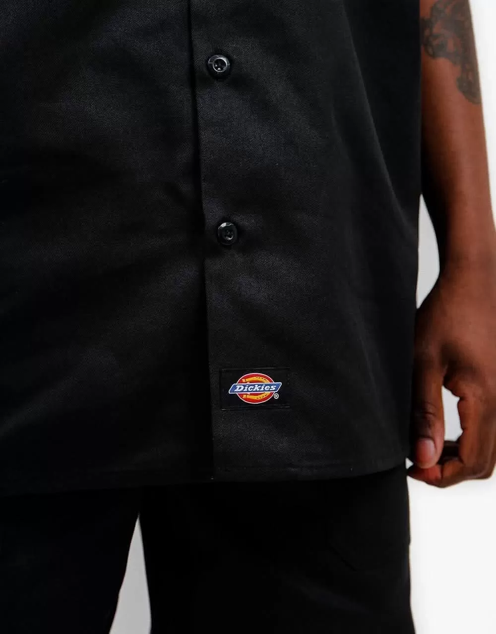 Dickies Short Sleeve Work Shirt - Black