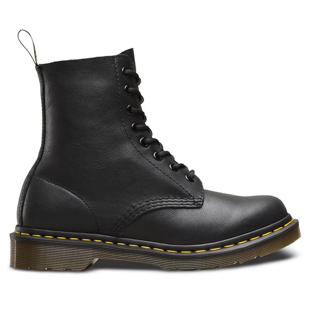 Dr. Martens Pascal 8 Eyelet Virginia Black Womens Boots - UK 7