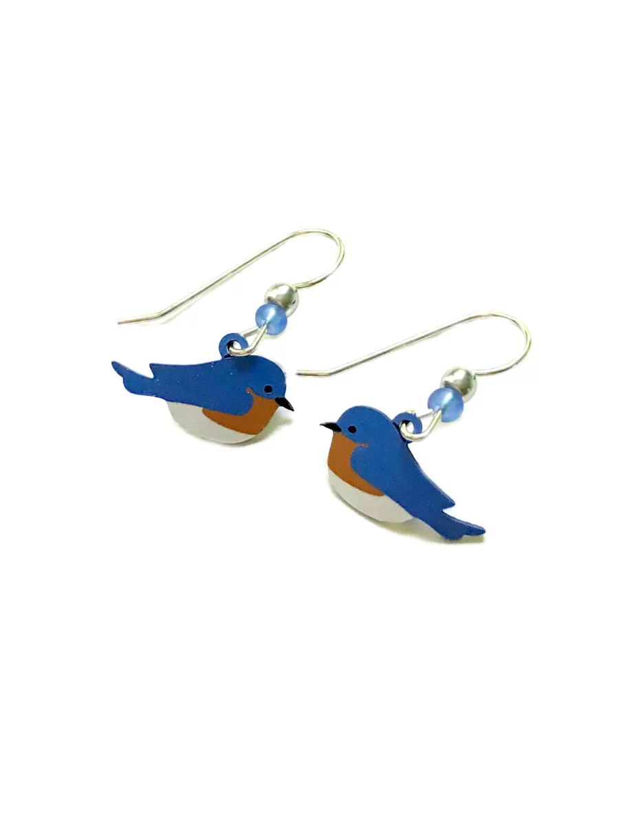 Eastern Bluebird Dangles by Sienna Sky