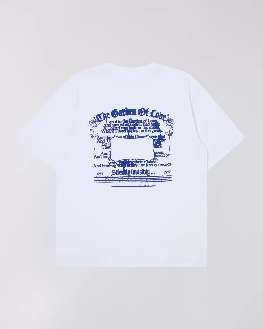 EDWIN Garden Of Love T-Shirt White