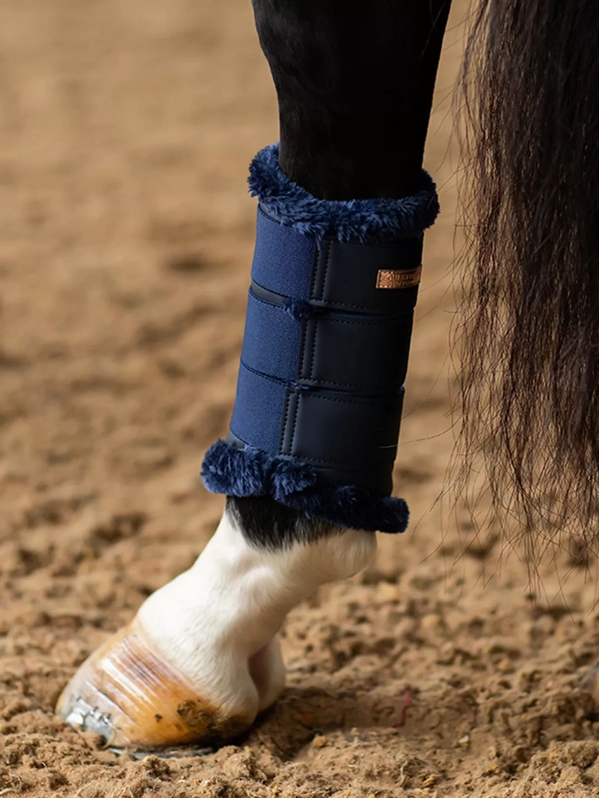 EQUESTRIAN STOCKHOLM LAGOON BLUSH BRUSHING BOOTS