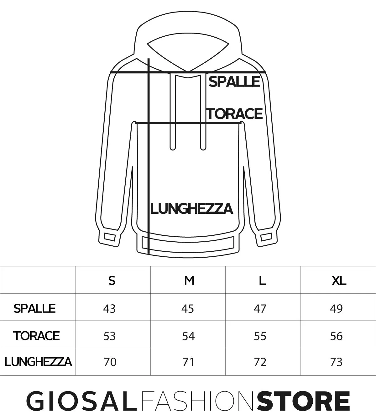 Felpa Uomo Girocollo Tinta Unita Nero Basic Rotture Bucata GIOSAL-F2172A