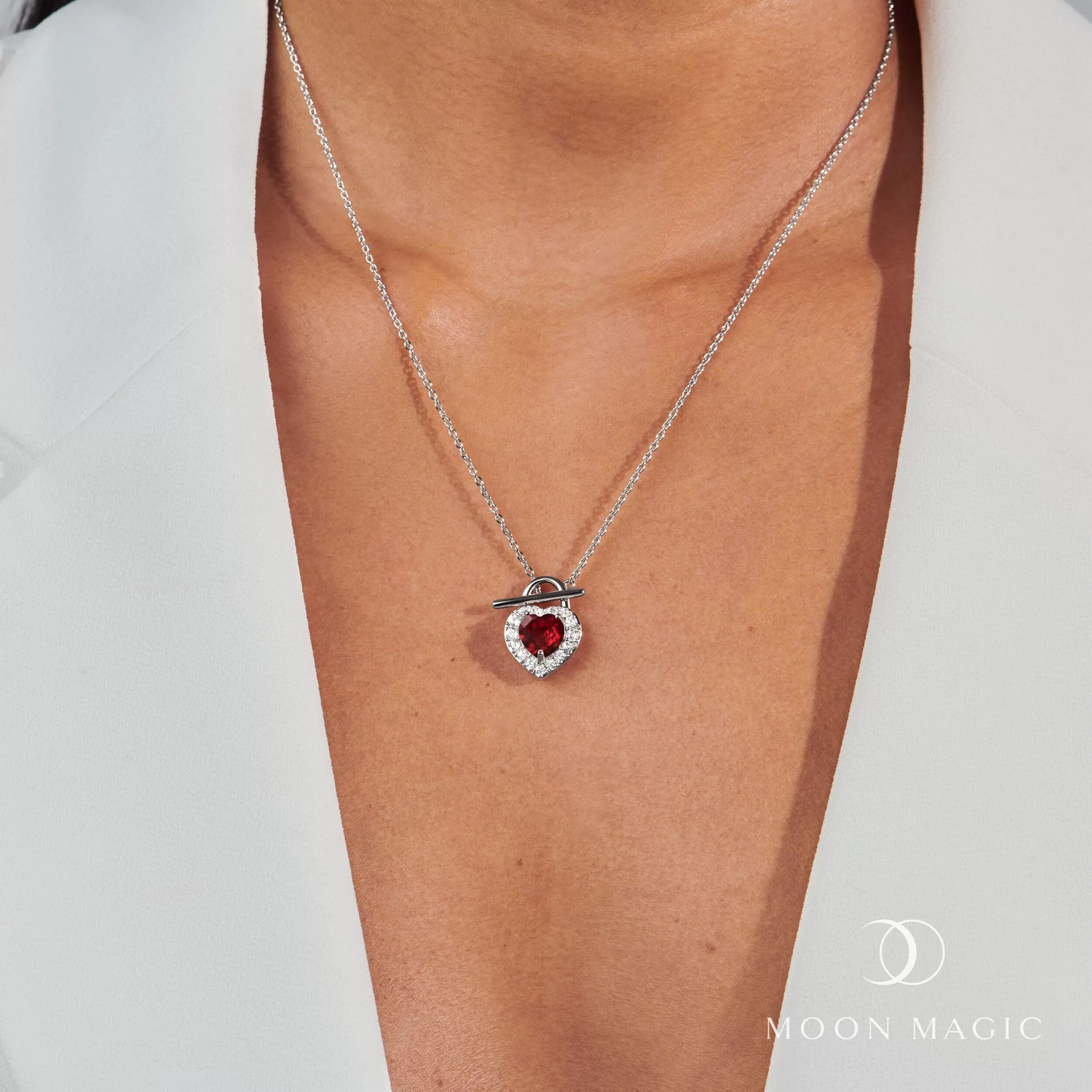 Garnet Necklace - My Match T-Lock