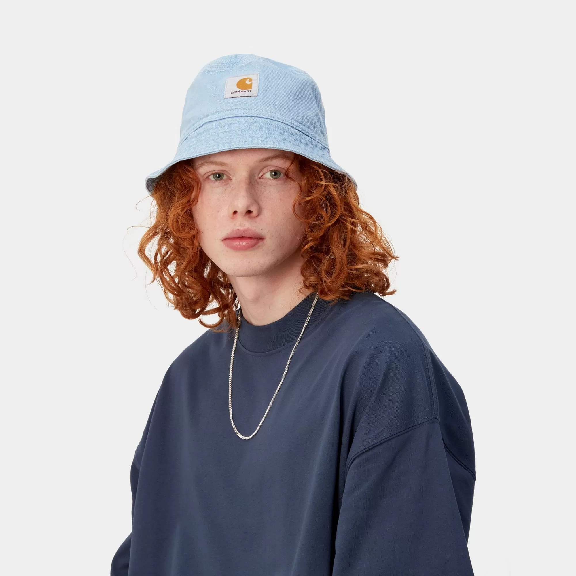 Garrison Bucket Hat | Frosted Blue (stone dyed)