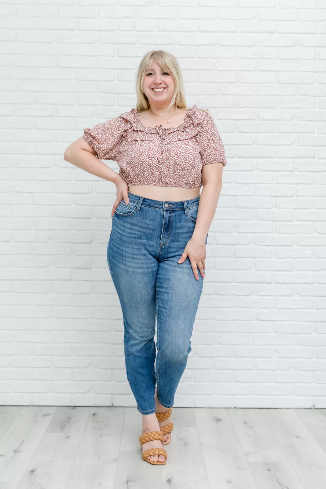 Golden Hour Top in Rose