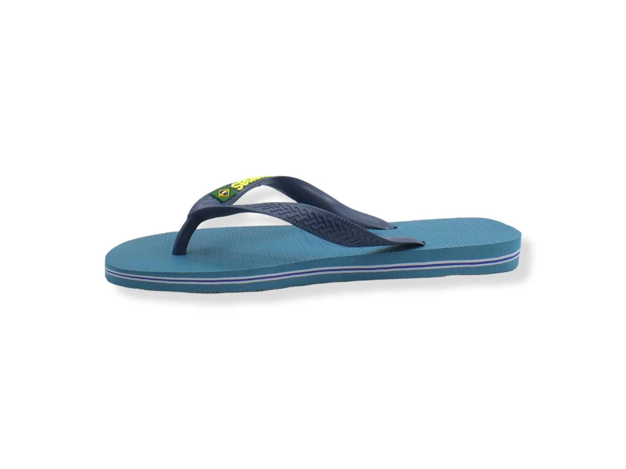 HAVAIANAS H Brasil Logo Infradito Donna Azzurro Nautical Blue 4110850