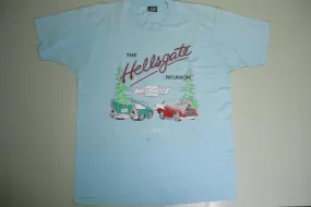 Hellsgate Reunion 50's 60's Classic Chevy Cars Auto Meet Lewiston Idaho Vintage 90's T-Shirt