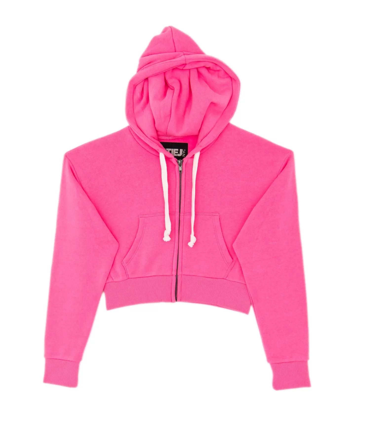 Katie J NYC Girls Dylan Crop Zip Hoodie