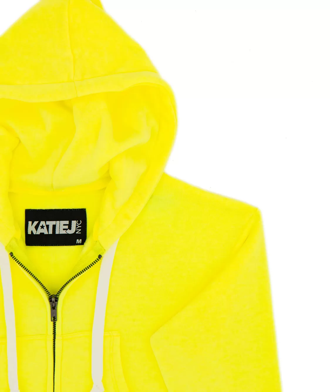 Katie J NYC Girls Dylan Crop Zip Hoodie