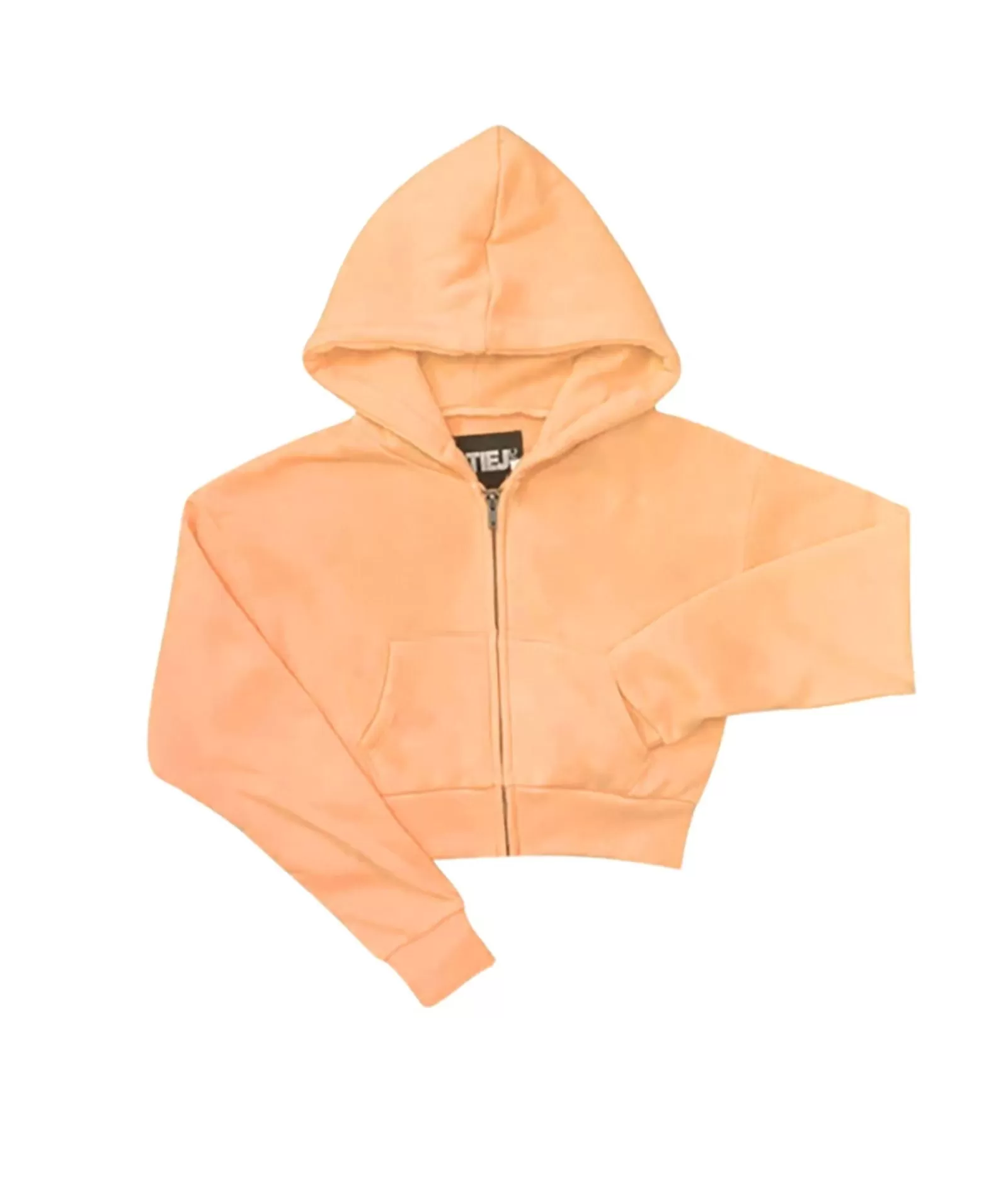 Katie J NYC Girls Dylan Crop Zip Hoodie