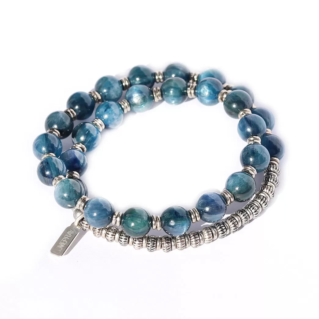 Kyanite Wrist Mala Bracelet