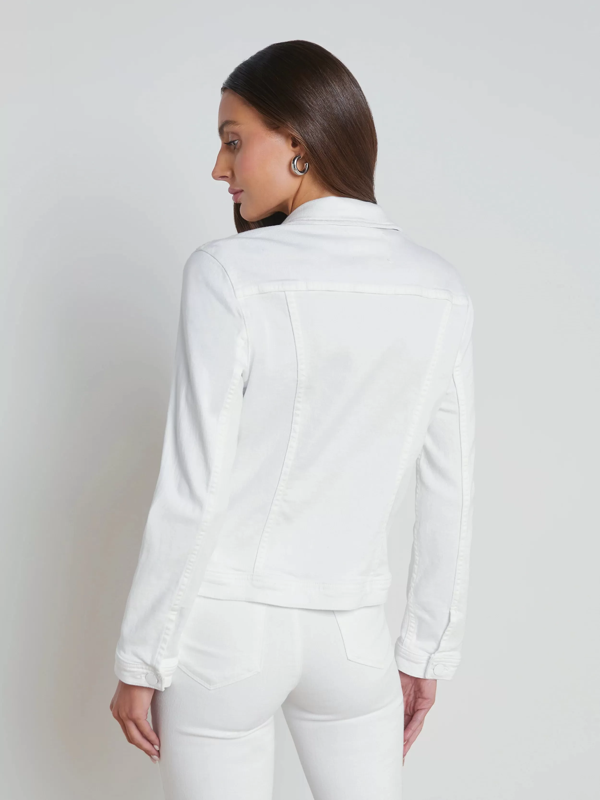 L’agence - Shuri Denim Jacket - Blanc