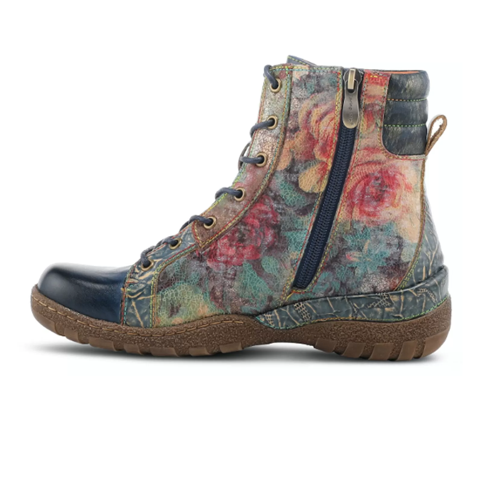 L'Artiste Jadeite Ankle Boot (Women) - Navy Multi