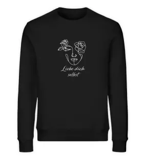 Liebe dich selbst Bio Sweatshirt Unisex