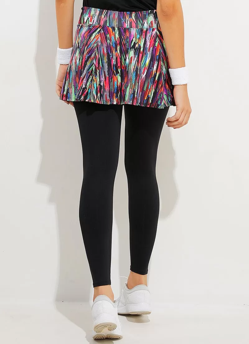 Love Skirted Legging (Feathers)