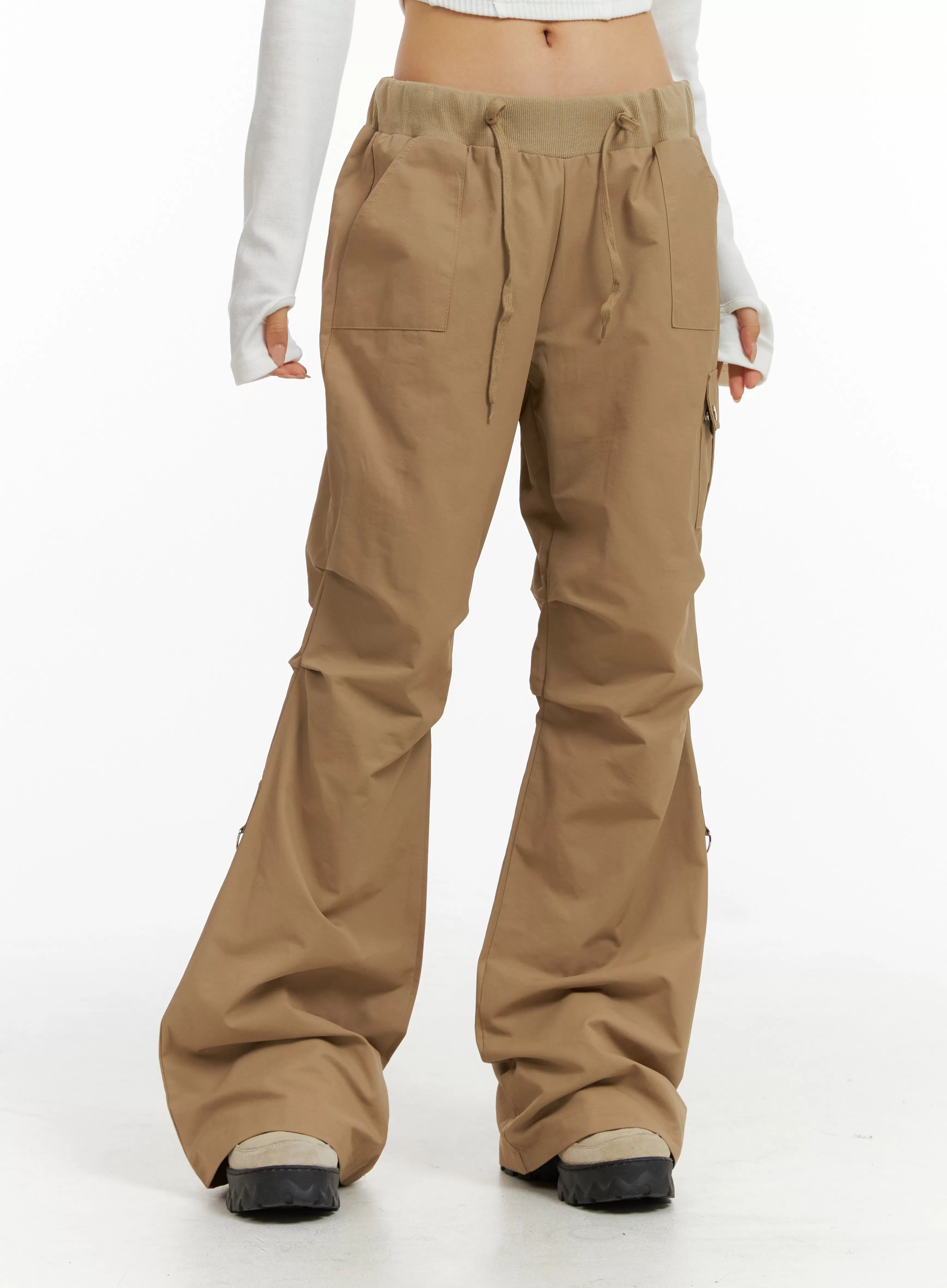 Low Rise Boot Cut Pants CJ410