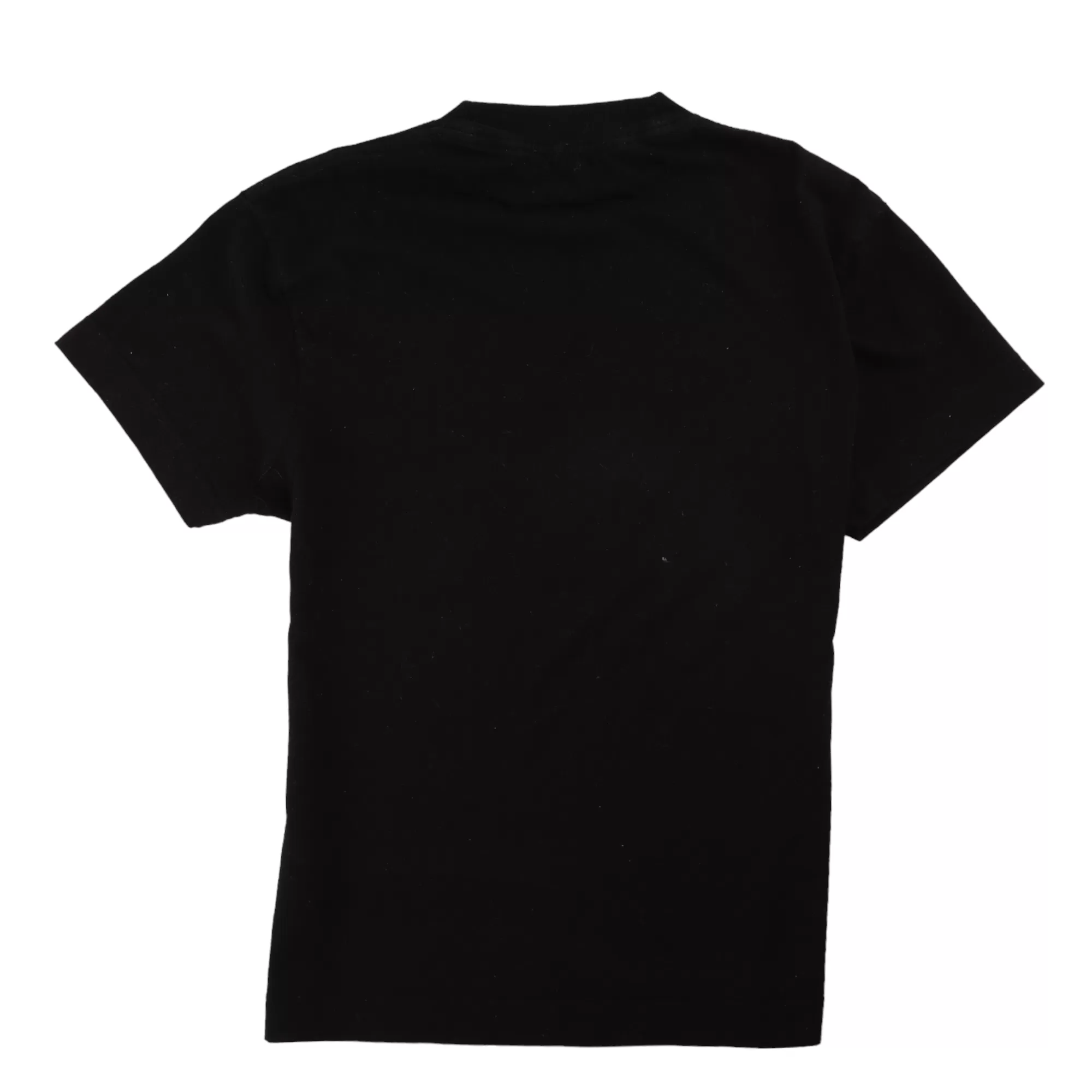 Men's Spray Logo Oversized T-Shirt Black Size XXS