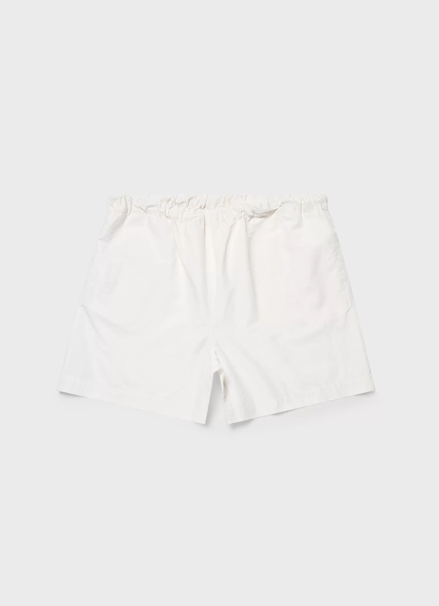 Men's Sunspel x Nigel Cabourn Ripstop Army Short in Off White