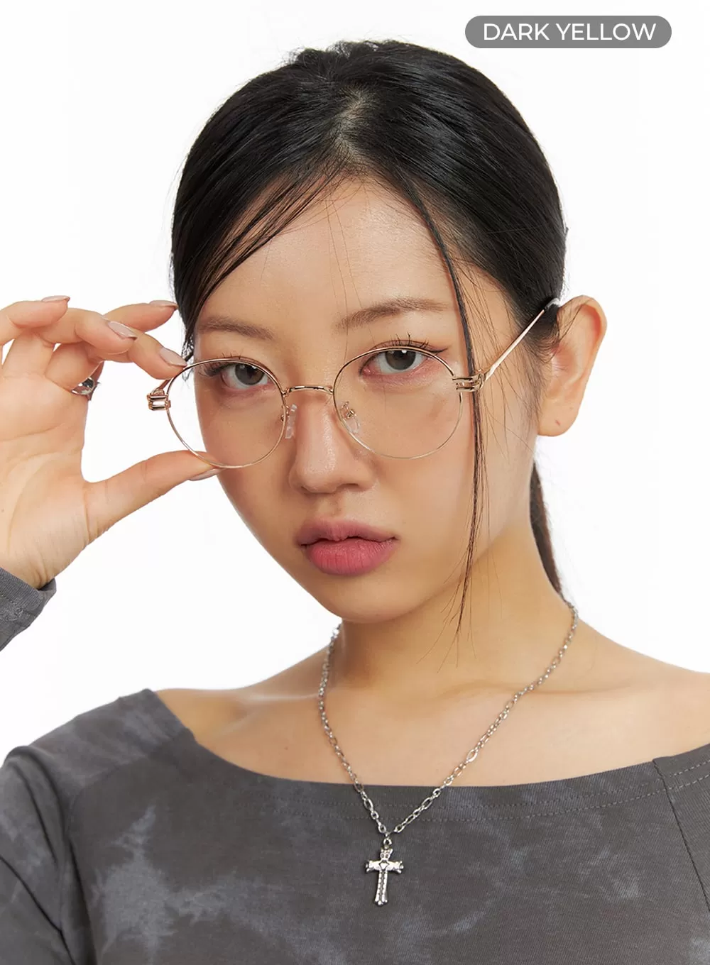 Metal Frame Glasses IF421