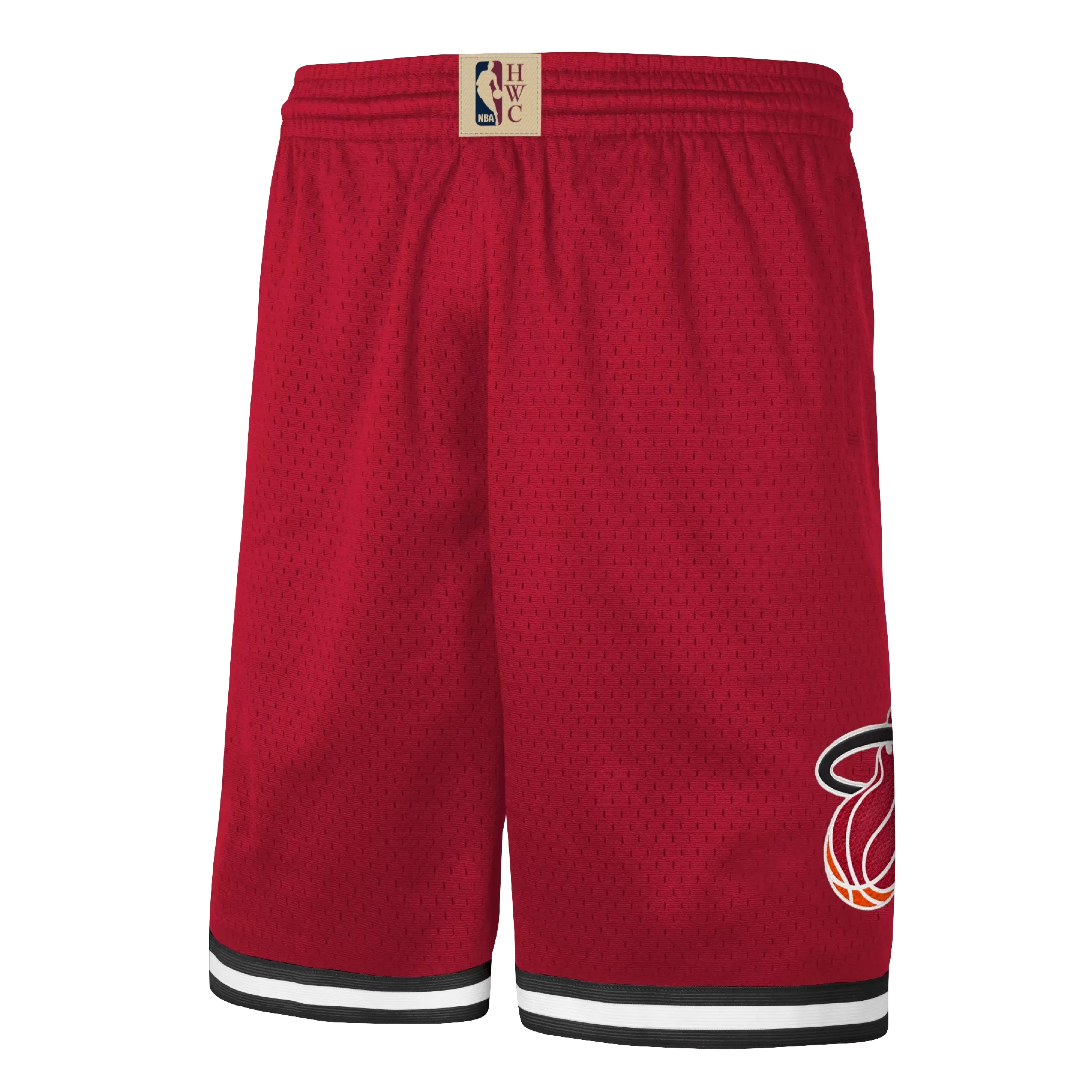 Mitchell & Ness Miami HEAT HWC Red Swingman Youth Shorts