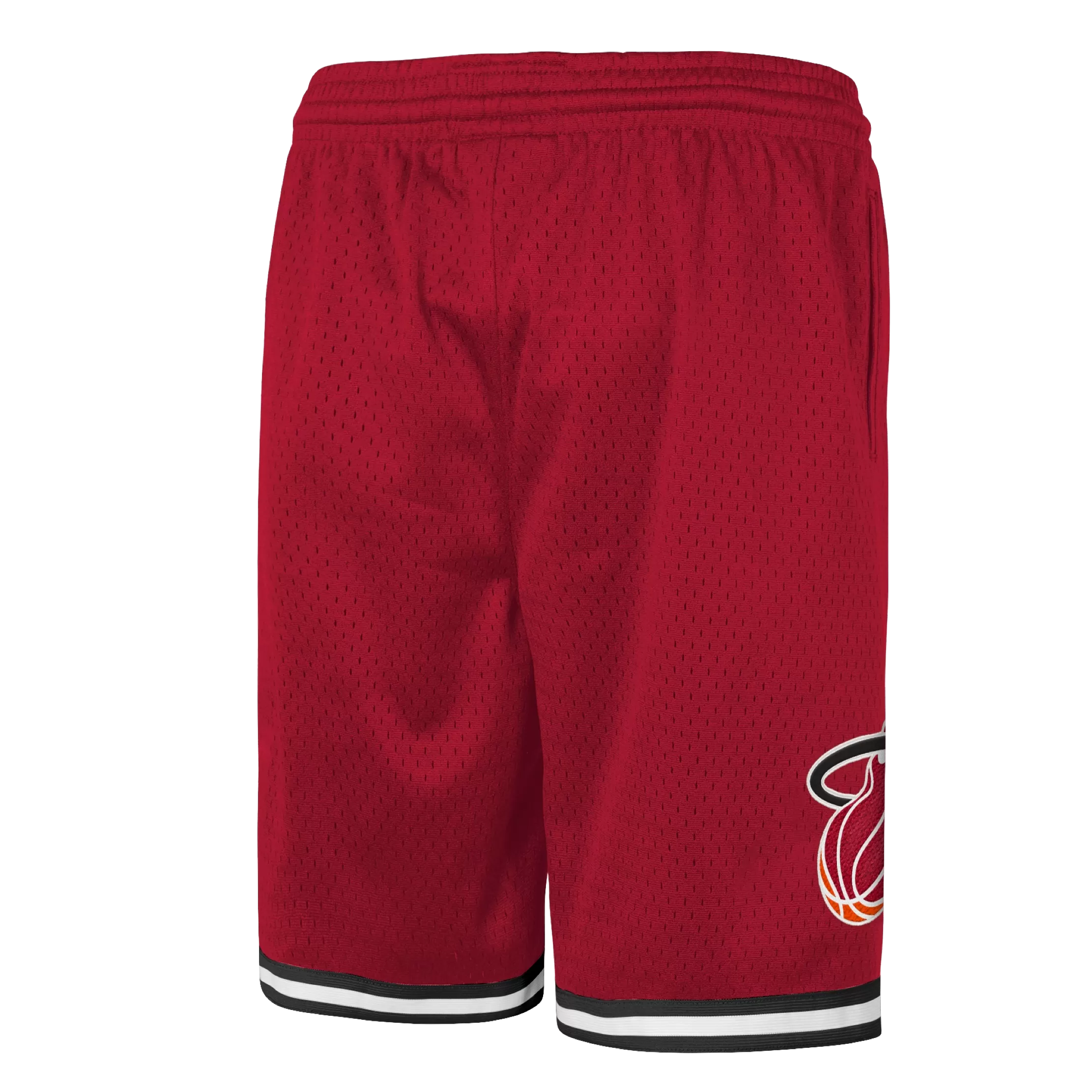 Mitchell & Ness Miami HEAT HWC Red Swingman Youth Shorts