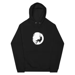 Moon - Klettern - Unisex Premium Organic Hoodie