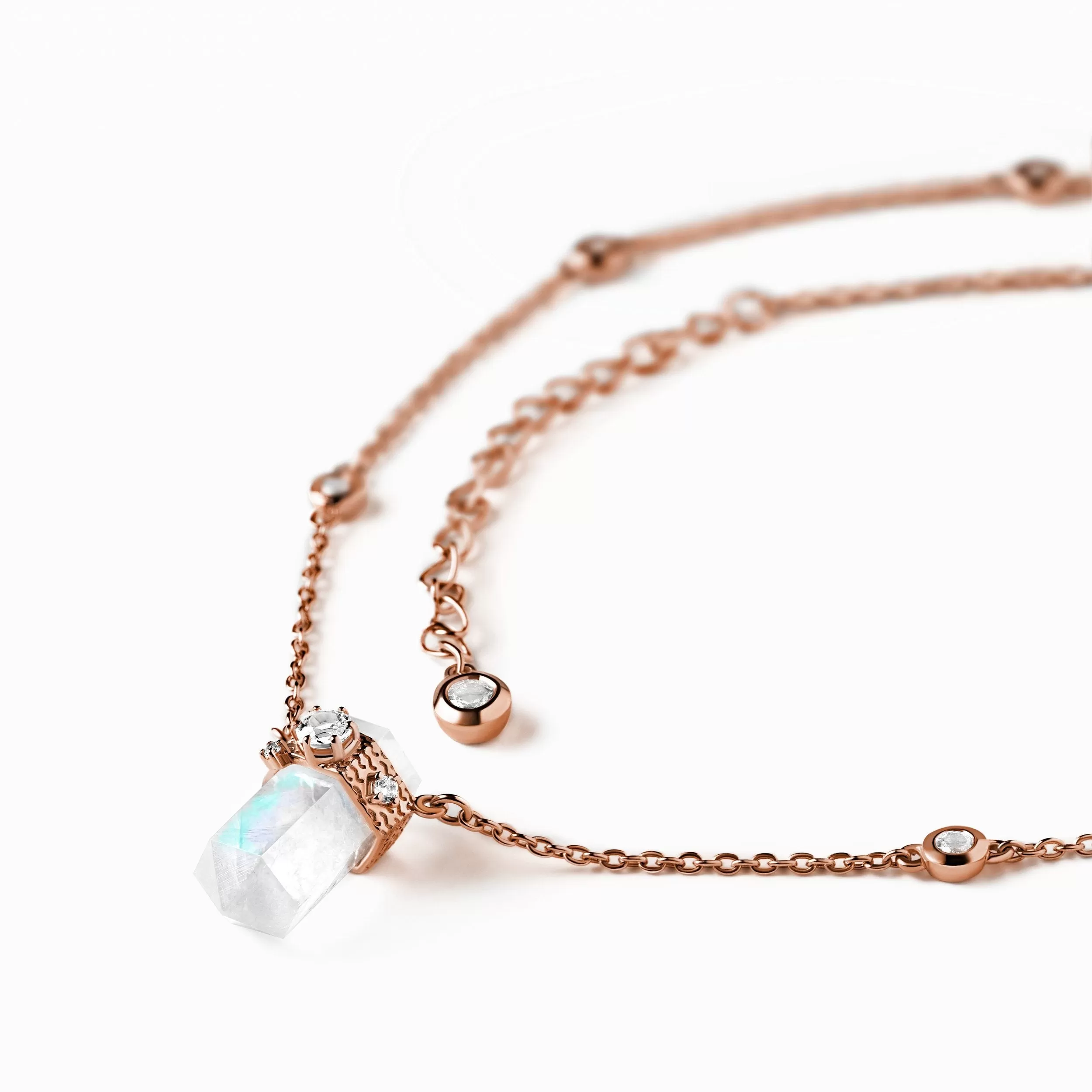 Moonstone Necklace - Wanderlust