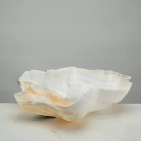 Natural White Onyx Bowl 25