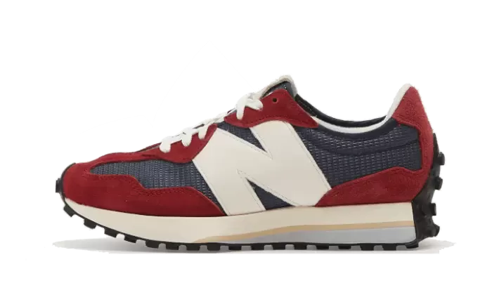 New Balance 327 Navy Blue Red White