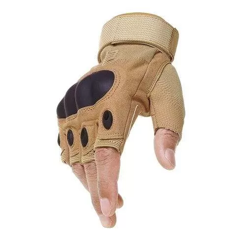 Outdoor Tactical Gloves Airsoft Sport Gloves Half Finger Type Military Men Combat Gloves Shooting Hunting Gloves